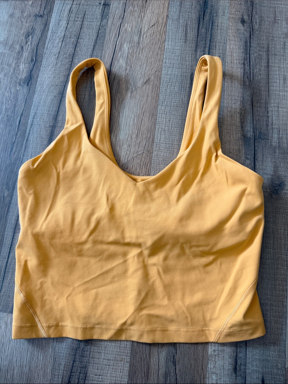 Orange Lululemon Tank Top